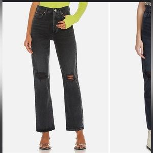 Agolde 90’s Pinch Waist High Rise Straight Leg Jeans